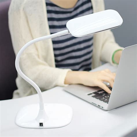 The smart led lamp eye protection table lamp light 6 levels of brightness adjustment long standby for working learning gray from walmart are a avaiable on ibt shop. Eye-Protection LED Flexible Table Lamp