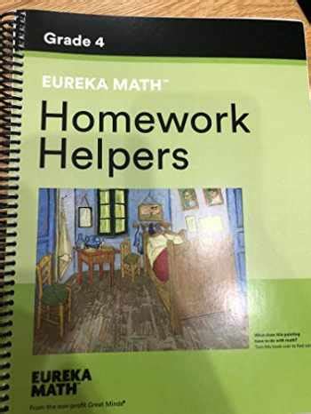 4th grade online homeschool curriculum, including access to streaming video lessons and all required textbook materials. Sell, Buy or Rent Eureka Math - a Story of Units Grade 4 Homework He... 9781632558275 1632558270 ...