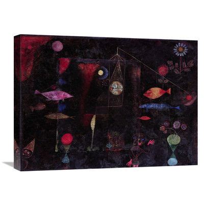 Magic fish is one of artworks by paul klee. Global Gallery 'Fish Magic' by Paul Klee Painting Print on ...