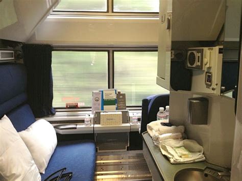 At night, the sofa converts to a comfortable bed, and an upper berth folds down from. Riding the rails on Amtrak California Zephyr with stops at ...