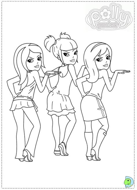 Check spelling or type a new query. Polly Pocket Coloring page- DinoKids.org