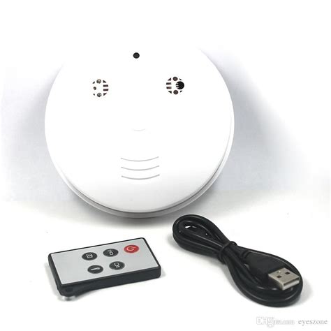 Hidden self recording smoke detector camera w remote control. 2016 Hd Smoke Detector Spy Camera Remote Control Security ...