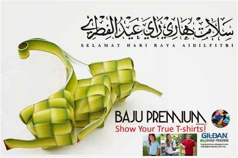 Kayu jatuh, genteng terbelah, baso segar tambah cuka. BajuPremium Collection: Maaf zahir dan batin.