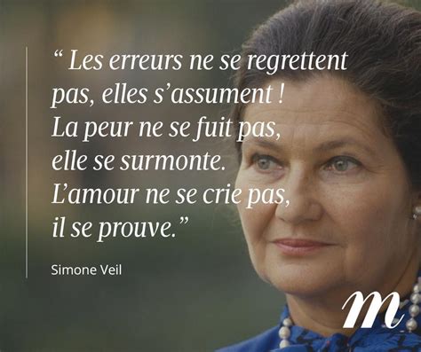 Retrouvez toutes les phrases célèbres de simone veil parmi une sélection de de 100 000 citations célèbres provenant d ouvrages d. Dominique Schelcher on Twitter: ""Les erreurs ne se ...