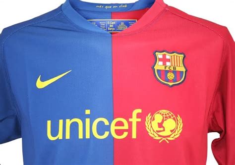 The catalan giants have previously refused. Business Fut: Barcelona manter Unicef na camisa