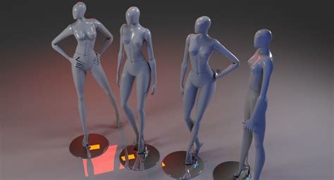 4 953 просмотра 4,9 тыс. fashion Mannequin 3D Model | CGTrader