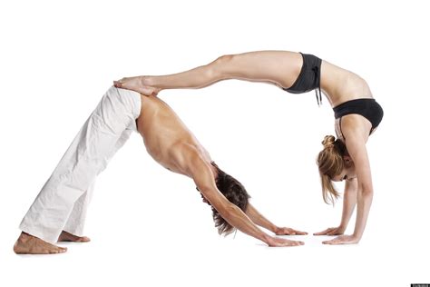 Among the benefits of couple yoga poses is that the presence of another yogi can increase the stretch and intensity of a pose, and can help beginner yoga students learn to balance better when holding. 5 Partner Yoga Poses To Strengthen Your Body — And ...