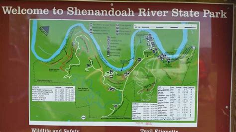 Whether your day is spent hiking through the 24 miles of state park trails, fishing in the river, or flying through the treetops on a zipline, you're. Shenandoah River State Park photo || SINGLETRACKS.COM