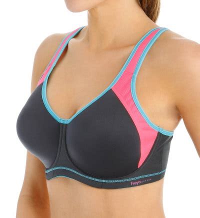 Freya active sonic sports bra high impact cosmic blue padded 4892 uk 38c (7). Freya Sports Bra For Ultimate Suppot During Training ...