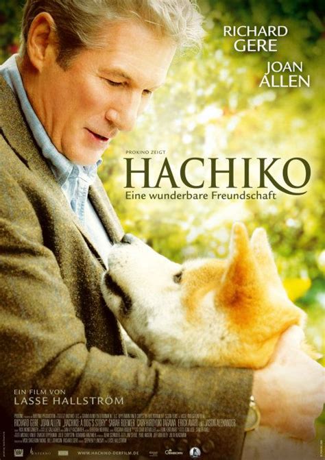 Hachikō the akita's life with professor ueno. Poster zum Film: Hachiko - Eine wunderbare Freundschaft ...