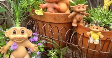 Check out our troll planter selection for the very best in unique or custom, handmade pieces from our dolls shops. Adorable troll planters! Succulents | Gardening plants and ...