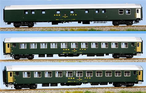 Lsmodels, le spécialiste du train miniature et du modélisme belge. LS Models Set of 3 Passenger cars - EuroTrainHobby