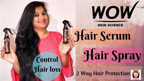 These formulas will work for any hair type. How To Control Hair Loss | Wow Hair Serum and Hair Spray ...