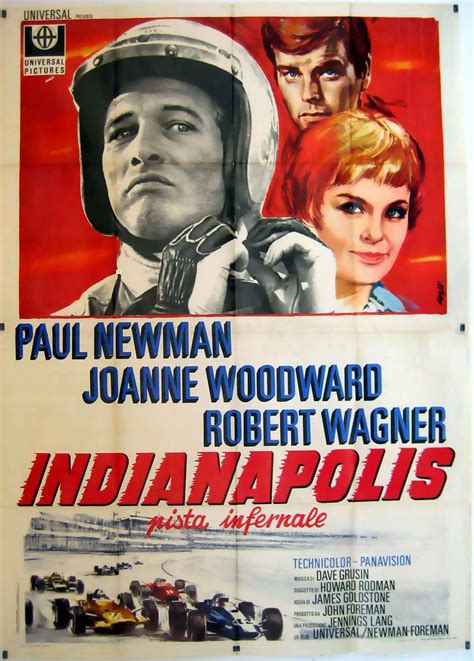 Old blue eyes they called him for his piercing. INDIANAPOLIS | Carteles de cine, Paul newman, Cine