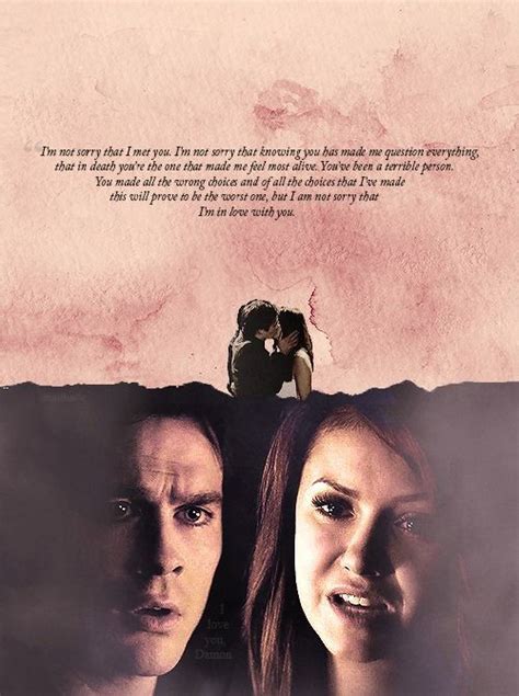 The vampire diares, serie televisiva statunitense del 2009, basata sulla serie di romanzi scritta da lisa jane smith all'inizio degli anni '90. Elena Gilbert and Damon Salvatore were the best things that ever happened to each other ...