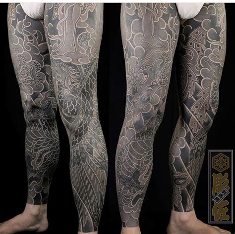 Hình xăm chân hình xăm irezumi yakuza tattoo. Ghim của tùng trên nhật cổ | Hình xăm, Hình xăm chân, Xăm