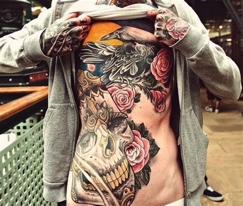 It is practically a design that you can ink on your finger or create a large piece with. Stomach Tattoos 130 That Will Make You Want One!