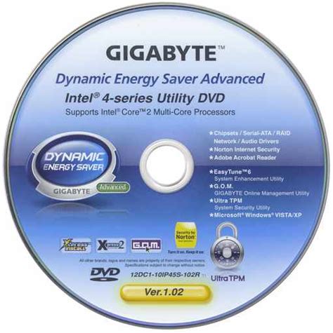 Download gigabyte intel p61/h61 utility driver disc! Gigabyte Dynamic Energy Saver Advanced Intel® 4-series Utility DVD Ver.1.02 : Gigabyte : Free ...