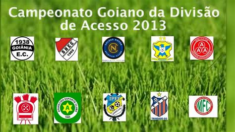 O campeonato goiano de futebol de 2020, ou goianão 2020, será a 77ª edição da principal divisão do futebol goiano. BLOG CLEUBER CARLOS: Campeonato Goiano da 2ª Divisão 2013