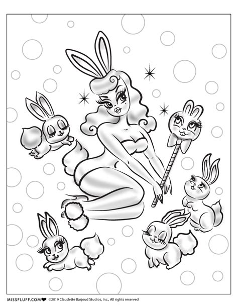 Spark your creativity by choosing your favorite printable coloring pages and let the fun begin! Miss Fluff's Blog - The Art of Claudette Barjoud, a.k.a ...
