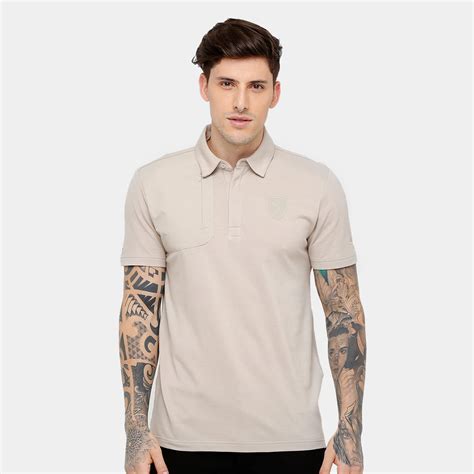 Compre agora com desconto no pagamento à vista ou parcele em até 10x sem juros no cartão de crédito. Camisa Polo Puma Scuderia Ferrari Masculina | Zattini