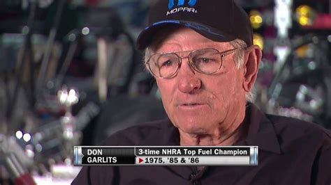 He likes that it if you don't keep using your brain, it'll be the same thing. "Big Daddy" Don Garlits gives a heartfelt rare interview ...