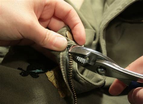 Once the zipper slider is off, slide a new one on from the top of the zipper, making sure the zipper slider's nose is facing toward the top of the zipper. Zipper Repair: How to Fix a Broken Zipper | Fix a zipper, Zipper problems, Broken zipper