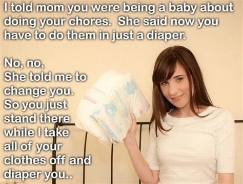 All pictures have been found across the internet. Pin on Abdl captions
