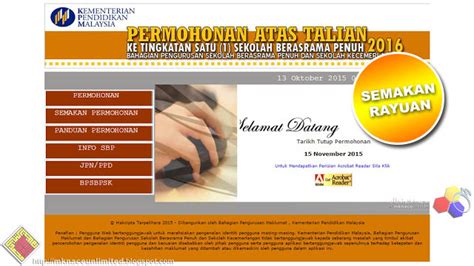 Semakan sekolah berasrama penuh 2012 (15). SEMAKAN PENEMPATAN MURID TINGKATAN SATU DAN EMPAT KE ...