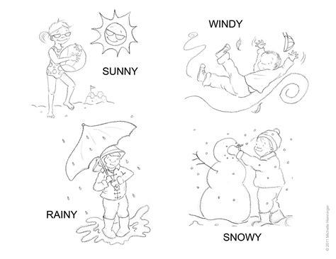 Print out the file on a4 or letter size paper or cardstock. 12 Best Images of Worksheet Pre-K Weather - Kindergarten ...