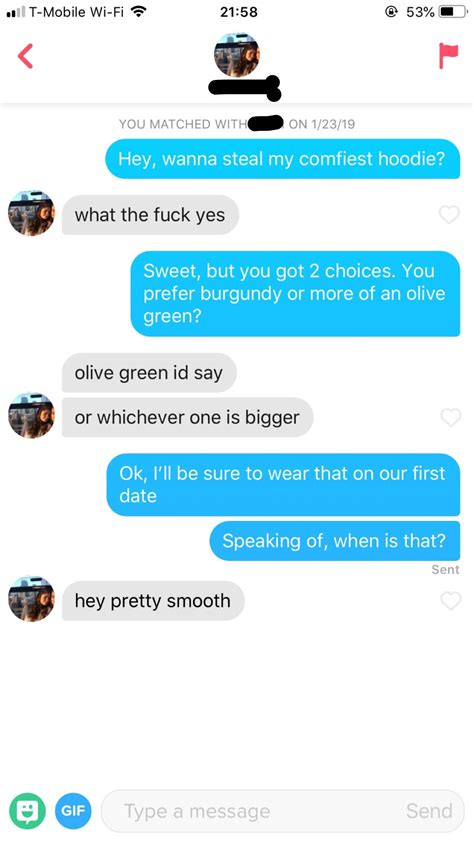 Want some really good tinder pickup lines that will make her crazy about you? The pick up line with a 99% success rate : Tinder