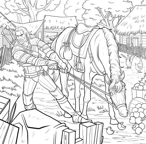 The befunky photo editor can help you create coloring pages that are a little more personal and less expensive than those found in stores. Finally, the Witcher Gets Its Own Coloring Book Complete ...