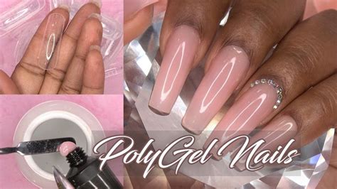 Trying to apply polygel with nail forms instead of dual forms to prevent lifting! PolyGel Nails with Dual Forms - Polygel Tutorial - Makartt ...