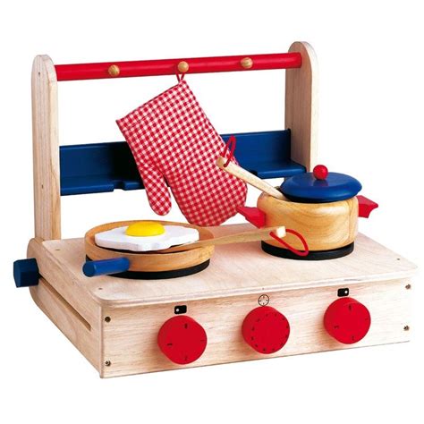 Simulation pretend kitchen cooking set toys for kids role play creativity children wooden play set. Image result for children's wooden toy stove | Wooden ...