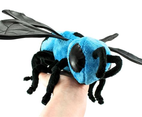 While they aren't on the lookout for you, they do have an eye on treating the wood won't completely deter carpenter bees, but it will prevent extensive damage. Blue Carpenter Bee Poseable Plush Art Doll OOAK by ...