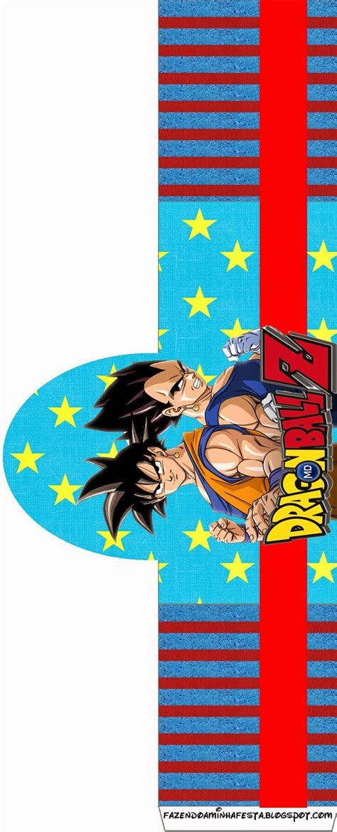 Check spelling or type a new query. Oh My Fiesta! in english: Dragon Ball Z: Free Printable Candy Bar Labels. | Dragones, Fiesta de ...