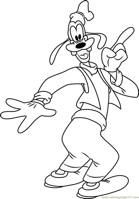 Mickey mouse coloring pages mickey mouse art cartoon coloring pages disney coloring pages animal coloring pages colouring pages coloring books goofy drawing goofy doffs his cap coloring page from goofy category. Goofy a Tall Dog Coloring Page - Free Goofy Coloring Pages ...