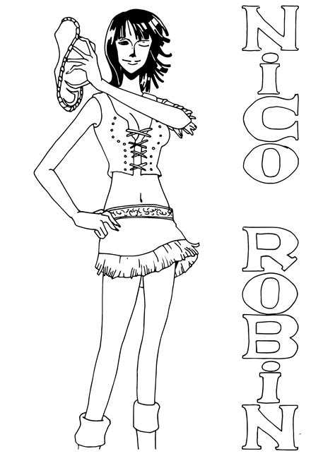 Images Nico Robin Coloring Page Nico Robin Coloring Pages Coloring 6534 | The Best Porn Website