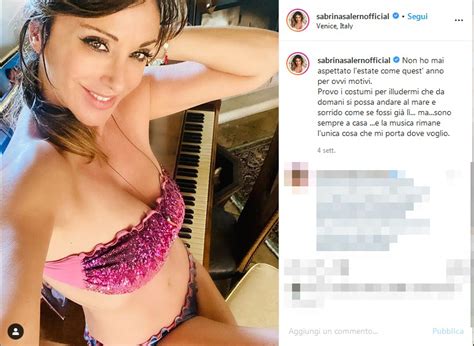 / nella categoria piattaforma di commercio online. Sabrina Salerno, foto hot su Instagram: seno e maglietta ...