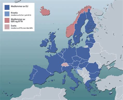 The european economic area (eea) unites the eu member states and the three eea efta states (iceland, liechtenstein, and norway) into an internal market governed by the same basic rules. Meld. St. 5 (2012-2013) - regjeringen.no