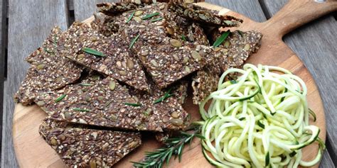 Maybe you would like to learn more about one of these? Zucchini & Rosemary Seed Crackers - IQS Recipes