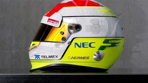 + add or change photo on imdbpro ». Sergio Perez helmet, Sauber, 2012 | ヘルメット