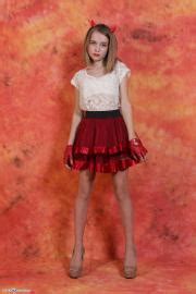1 blue dress silver jewels evy. Silver-Jewels Evy - Red Skirt 1