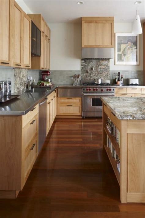 Light maple cabinets with granite. Maple Kitchen Cabinets - Contemporary - kitchen - Andre ...