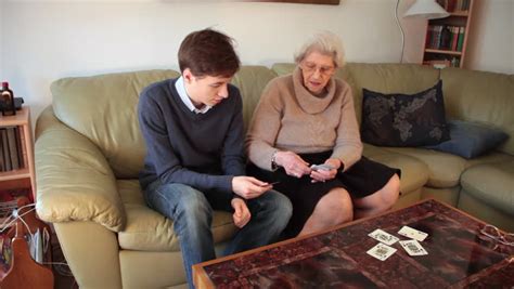 Hettie is a short haired granny who gets wet seeing the handsome delivery boy rob. Granny Reading Holy Bible, Old Woman Praying At Home ...