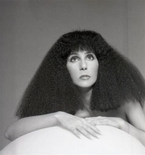Cher portrait stock photos and images. Gorgeous Portrait Photos of Cher Photographed by Harry Langdon in 1978 ~ Vintage Everyday