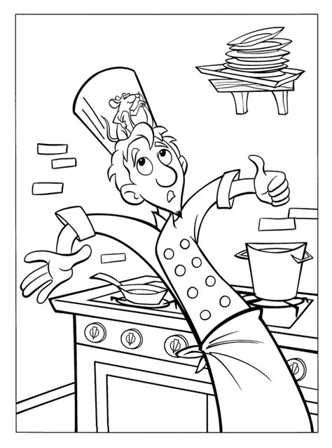 Explore our vast collection of coloring pages. Kids-n-fun.com | 55 coloring pages of Ratatouille