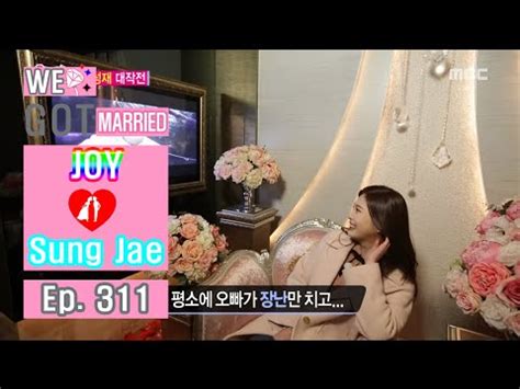 This program show pairs up korean celebrities to show what life would be like if they were married. We got Married4 우리 결혼했어요 - romance Video letter of Sung Jae 20160305 - YouTube