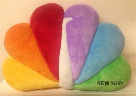 Average rating:0out of5stars, based on0reviews. NBC Experience New York Rainbow Peacock Plush Pillow TV ...