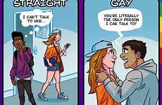 gay straight puberty vs when re collegehumor comic memes lesbian humor college